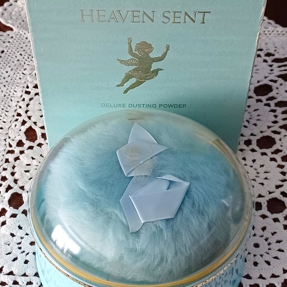 Helena Rubenstein Other - Vintage Helena Rubenstein Heaven Sent Powder Compact, Puff, Original Box